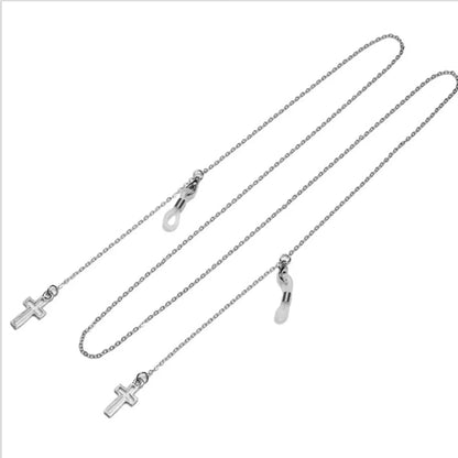 New Fashion Pendant Glasses Chain, Cross Eyeglasses & Sunglasses Metal Holder Lanyard Necklace