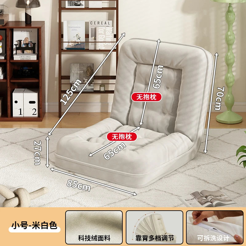 Human Kennel Lazy Sofa - Folding Recliner & Compact Sofa Bed for Bedroom