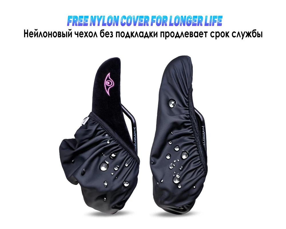 Funsea Wheelie Bike Seat – Pink Flannelette Stunt Saddle for Girls with 8mm Rail & Embroidered Logo