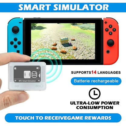 Amiibo NFC Simulator Pixel Emulator – Bluetooth-Compatible Replacement Accessory for Switch 2 (2025)