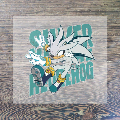 Sonic Cartoon Iron-On Patches – DIY Heat Transfer Anime Stickers for Clothing & Custom T-Shirts