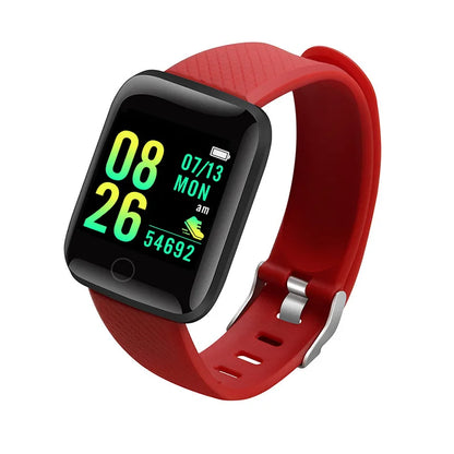 Smart Watch for Men & Women – Fitness Tracker Smartwatch with Message Notifications, Heart Rate Monitor, Electronic Wristwatch for Android & iOS, Birthday Gift Bracelet Style Watch