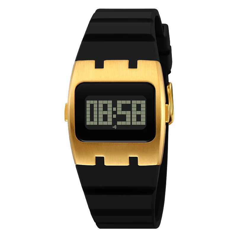 SKMEI 2415 Men’s Digital Watch — Waterproof Luminous Electronic Chronograph with Calendar & Alarm