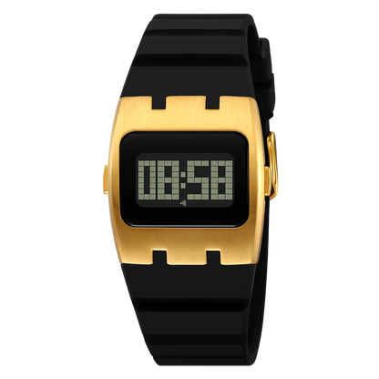 SKMEI 2415 Men’s Digital Watch — Waterproof Luminous Electronic Chronograph with Calendar & Alarm