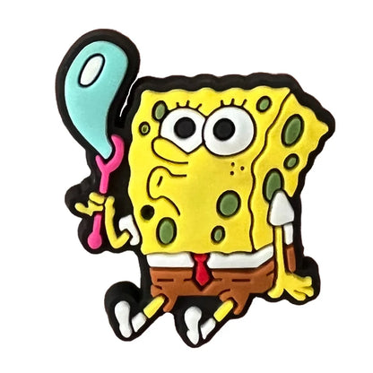 1/32pcs Cute Sponge Shoe Charms – Fun Accessories & Shoe Decorations for Women & Girls Gifts
