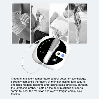 Ultrasound Physiotherapy Massage Device – 1MHz Intensity for Muscle & Joint Pain Relief, No-Drug Ultrasonic Machine