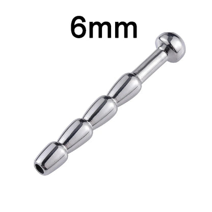 28-Piece Stainless Steel Urethral Sound Set – Hollow Urethra Dilator & Male Stimulation Chastity Toy