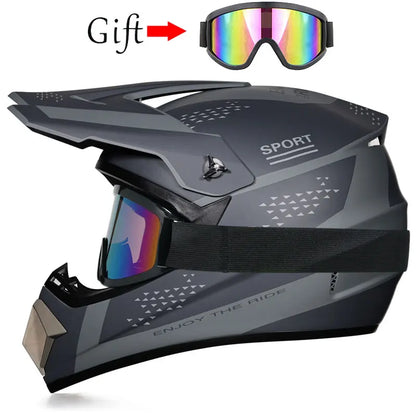 Children's Off-Road Motorcycle Helmet - Bike Downhill AM DH Cross & Motocross Capacete Casco for Kids
