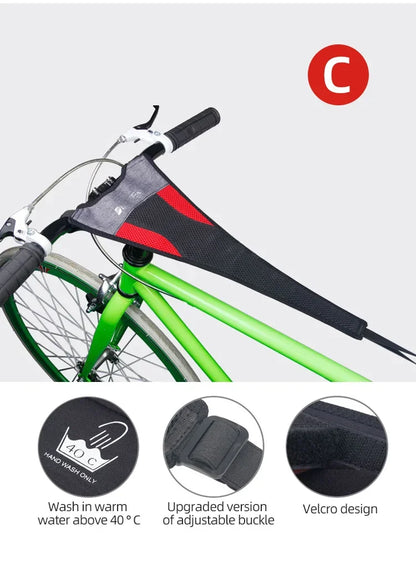 ThinkRider Bike Trainer Sweatband – Durable MTB & Road Bicycle Sweatbands for Indoor Cycling & Home Exercise