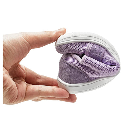 HOBIBEAR Kids Barefoot Sneakers – Lightweight Breathable Mesh Shoes with Hook & Loop, Wide Toe for Toddlers & Kids