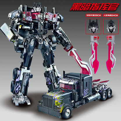 30CM Transforming Robot Toy – Optimus Prime, Bumblebee & Megatron Alloy Action Figures for Kids