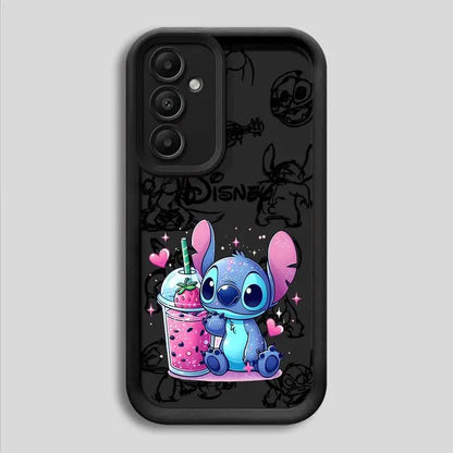 Disney Stitch TPU Silicone Phone Case — Soft Cartoon Cover for Samsung Galaxy A15/A25/A35/A52/A52s/A53/A54/A55/A71/A72/A73 5G