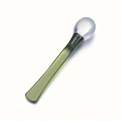 Gold Eye Roller Massage Stick - Eye Cream Applicator & Facial Skincare Spatula for Wrinkle Care