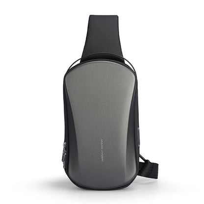 MarkRyden Ratio Arc Mini — Hard-Shell Waterproof Daily Crossbody Bag with USB Charging Port