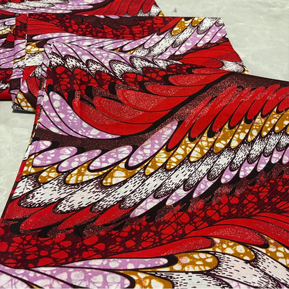 Soft Glitter Golden Wax Fabric - 100% Cotton Ankara Flash Gold Print Batik African Fabric for Nigerian Fashion Sewing & Crafting