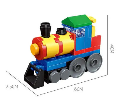Christmas Building Blocks Toy Set – Santa Claus & Reindeer Action Figures Gift