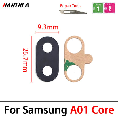 Rear Camera Glass Lens Replacement with Adhesive for Samsung M Series & A Series (M51, A10s, A20s, A12, A50s, A51, A71, M21, M31s)