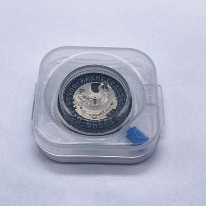 Original Japan NH35 Automatic Movement – NH35A 24 Jewels, Black Datewheel with White Text, Top-Rated TMI Mechanical Replacement Part