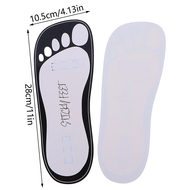 20PCS Disposable Women’s Tanning Slippers – 11" Sticky Foot Pads Protectors for Spray Tan & Body Care