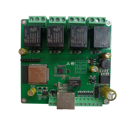 WiFi Ethernet Relay Switch Module – Modbus MQTT TCP UDP Web Control Smart Timer Automation Board with RS485 CAN CoAP Support