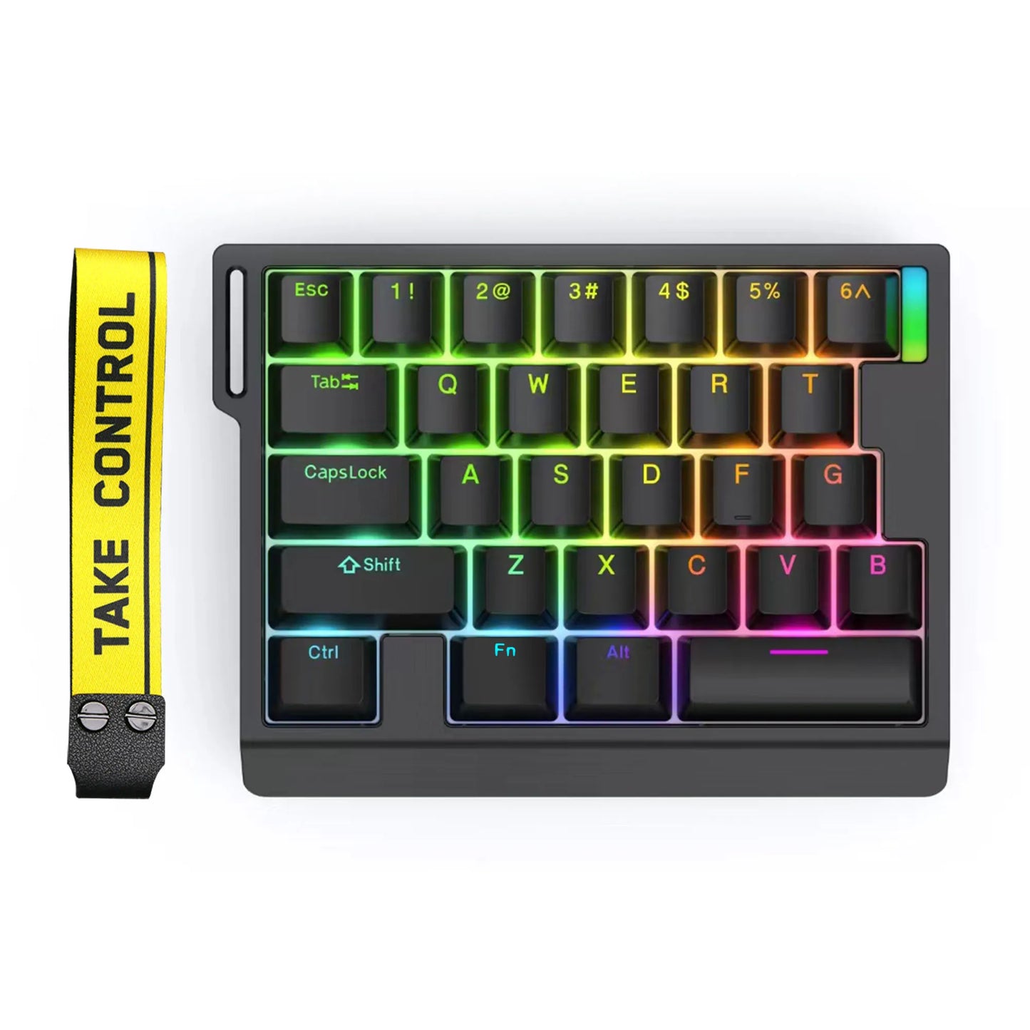 HE30 One-Handed Mechanical Gaming Keyboard – 29 Keys with Magnetic Switch, Smart Speed & Quick Trigger for E-Sports