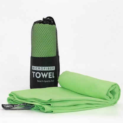 Quick Dry Sports Towel - Extra Large Microfiber Swimming, Pool, Beach & Travel Towel for Outdoor Activities