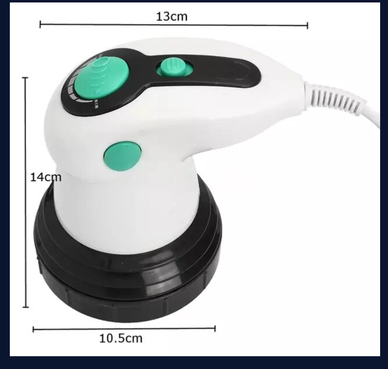 Electric Body Massager — Portable Anti-Cellulite & Stress Relief Health Care Massager for Full Body Relaxation