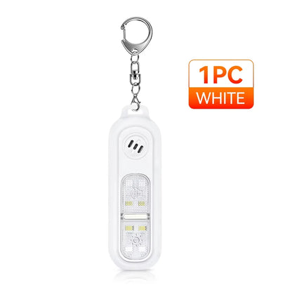 Hollarm Personal Safety Alarm – 130dB Loud Rechargeable Keychain with LED for Women, Kids & Elderly