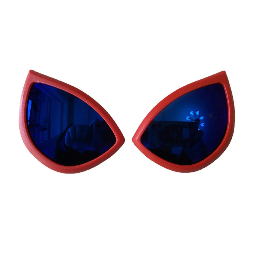 Anime Super Lens Glasses - Stereoscopic Color Light Eyewear Accessory for Bodysuit & Movie Cosplay Masks