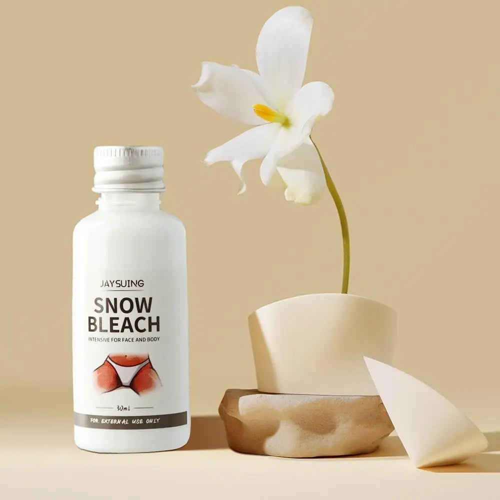 30ml Glowhite Snow Bleach Cream - Dark Spot Brightening and Moisturizing Cream for Underarms and Neck