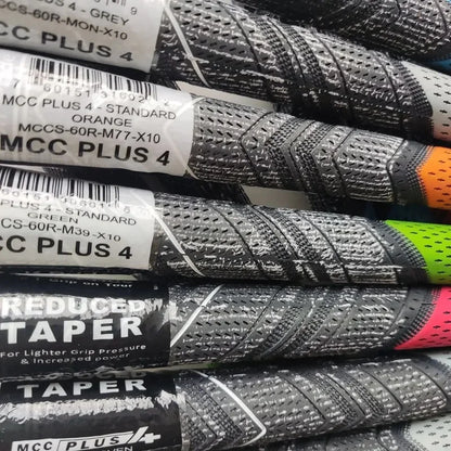 MCC PLUS 4 Men's Golf Grip — Rubber Cotton Yarn Club Grips for Iron & Wood, Standard/Midsize Universal Fit