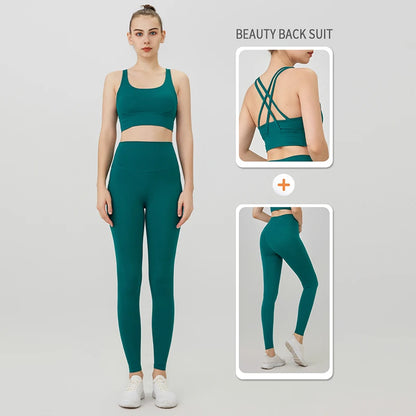 Women's High Waist Seamless Leggings - Naked Feel Push Up Yoga Pants For Fitness, Running & Gym Training