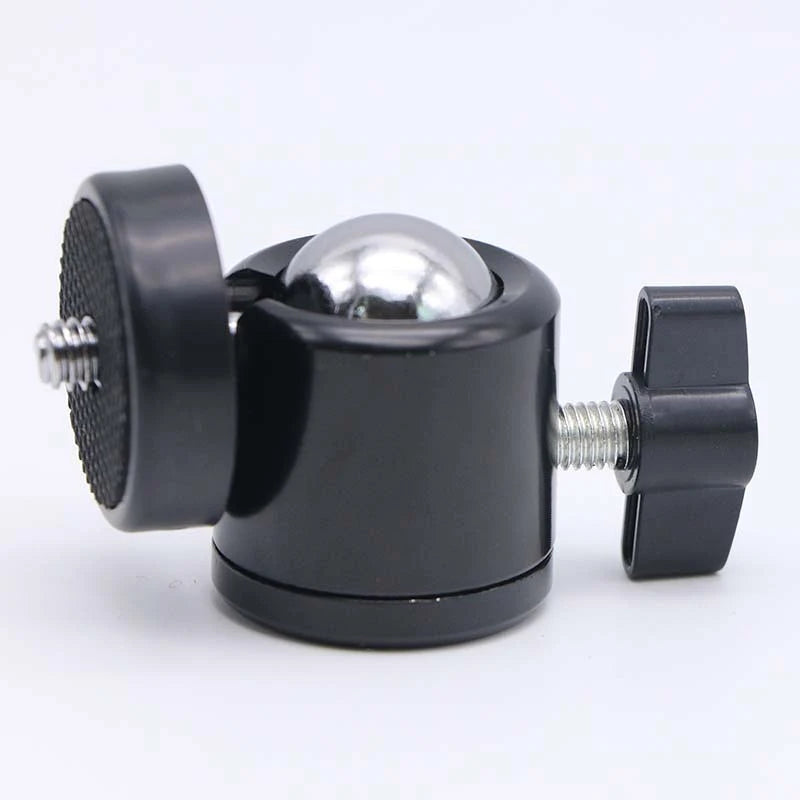 1/4" Metal Fill Light Bracket – Camera Extension Mount for Flash, Mobile Phone, Selfie Stick & Video Equipment