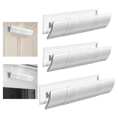 Retractable Air Conditioner Deflector – Adjustable Wind Baffle for AC Outlets, Ideal for Home, Office, Bedroom & Nursery
