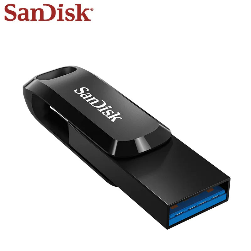 SanDisk Ultra Dual USB-C Flash Drive - USB 3.2 OTG 64GB 128GB 256GB 512GB Up to 400MB/s for iPhone 15 & Compatible Devices