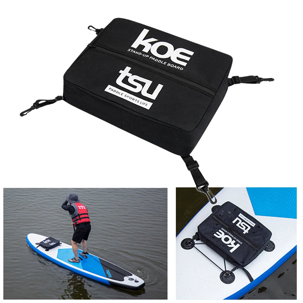1-4pc Portable SUP Storage Bag — Lightweight Sealed Zipper Bag with Fixing Buckle for Kayak & Paddle Board Accessories