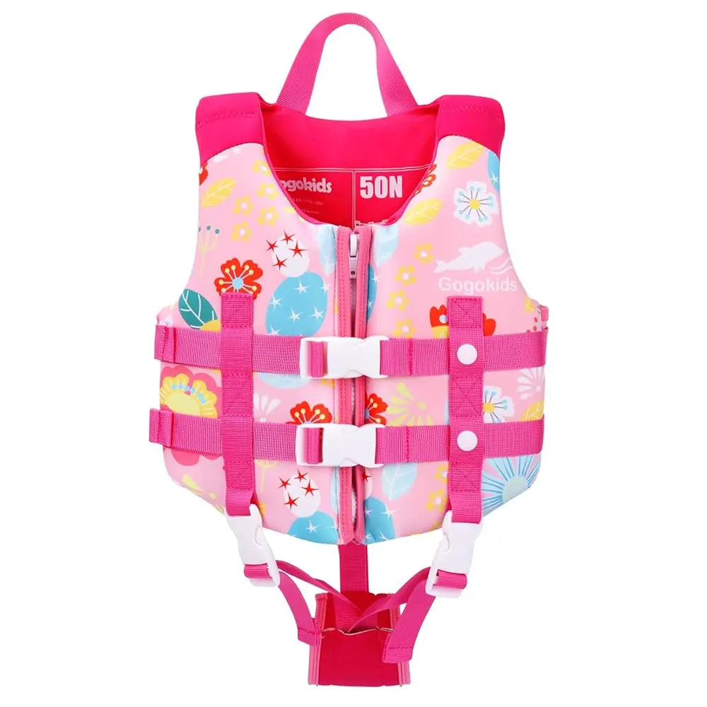 Gogokids Kids Life Jacket – Neoprene Float Vest for Toddlers, Swim Training & Buoyancy Swimwear