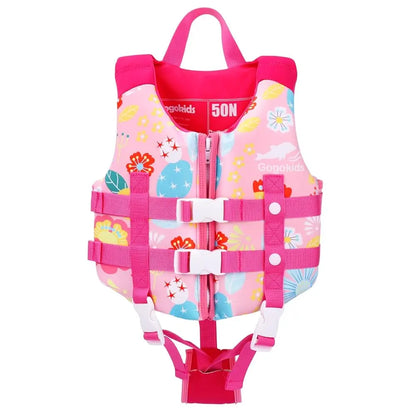 Gogokids Kids Life Jacket – Neoprene Float Vest for Toddlers, Swim Training & Buoyancy Swimwear