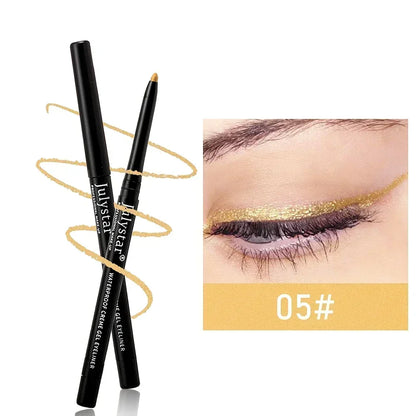 3PCS Waterproof & Smudge-Proof Black Eyeliner Pencils – Long-Lasting, Bold Eye Makeup with Smooth Glide Formula