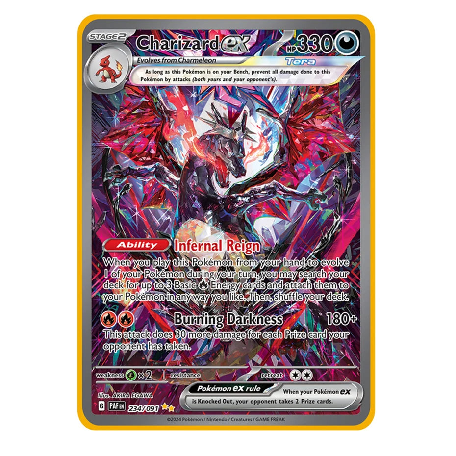 2025 Metal Pokémon Card - Arceus Charizard Mewtwo VMAX GX EX Gold Anime Collectible Card