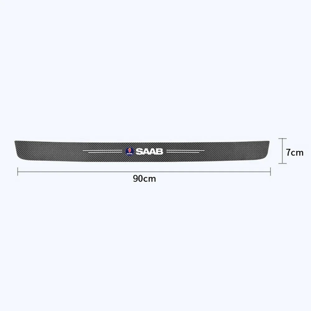 Carbon Fiber Anti-Scratch Scuff Pedal Protector for SAAB 9-3, 9-5 – Car Styling Sticker Accessories