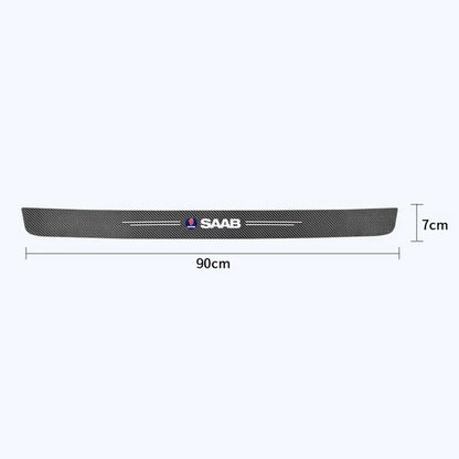 Carbon Fiber Anti-Scratch Scuff Pedal Protector for SAAB 9-3, 9-5 – Car Styling Sticker Accessories
