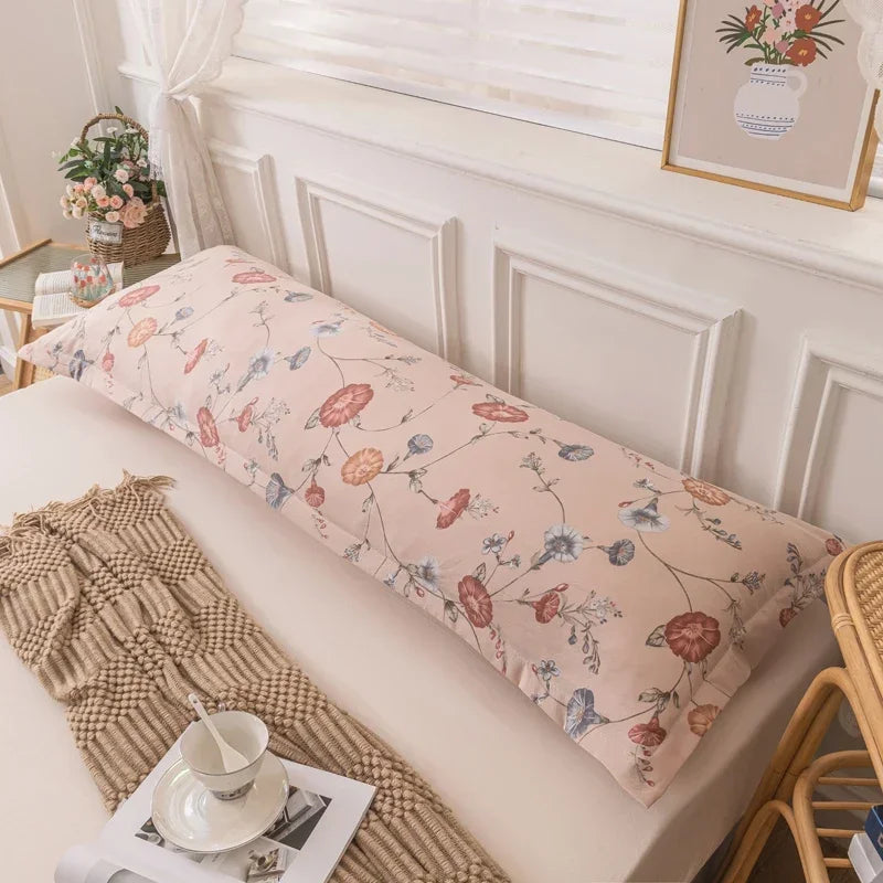 Skin-Friendly Couple Pillowcase – Cozy Polyester Hugging Pillow Cover, Large 120/150/180cm