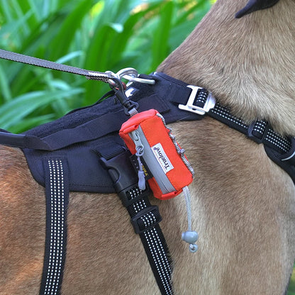 Truelove Pet Dog Poop Bag Holder – Adjustable Dispenser with Carabiner for All Leashes TLB2012