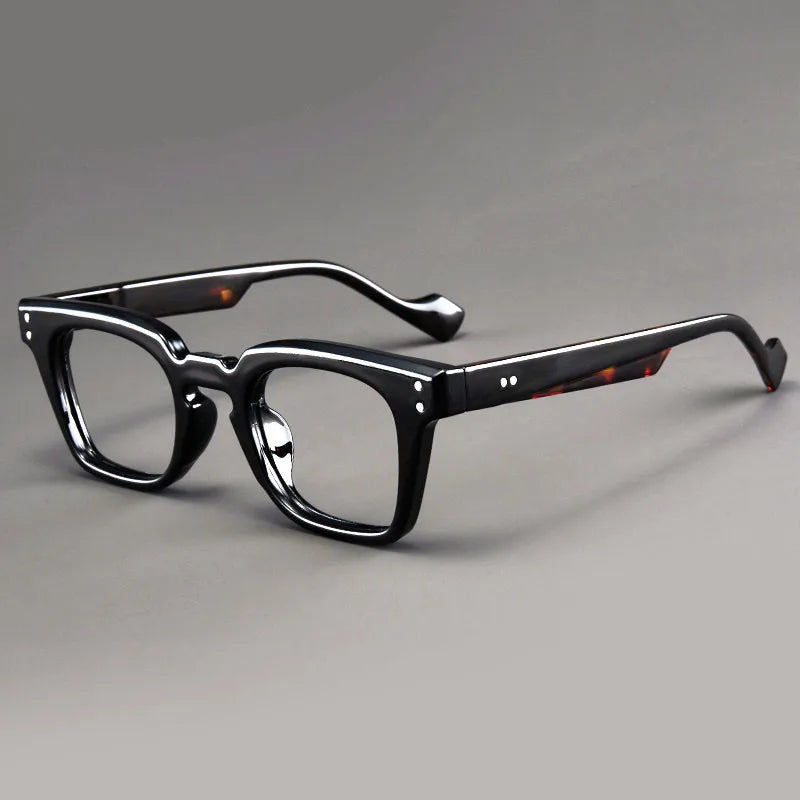New Retro Square Frame Reading Glasses – High-Definition Printed Presbyopia Glasses for Men & Women