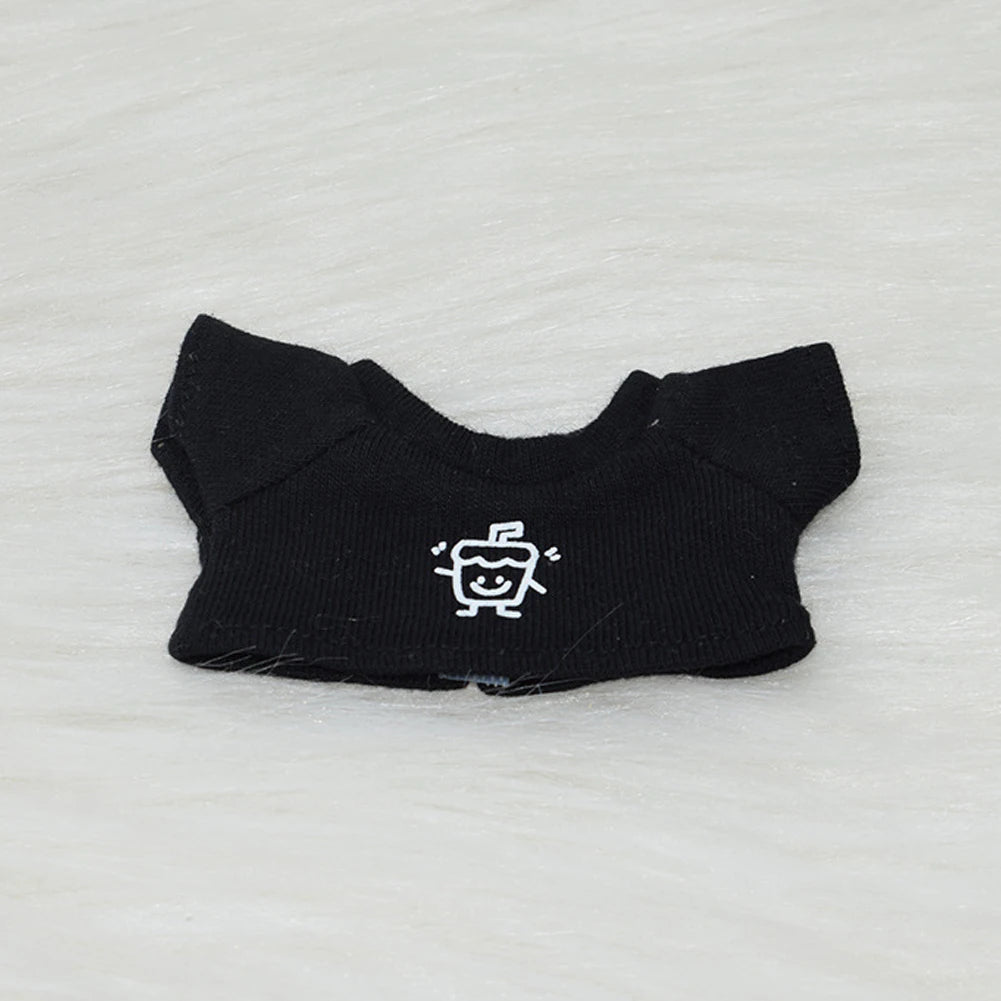 17cm Labubu Doll Clothes — Fashion Hoodies with Color Matching | Doll Accessories & Stylish Outfit
