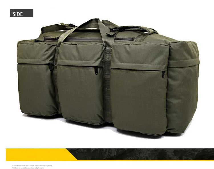 100L Large Travel Backpack & Camping Bag - Tactical Hiking, Trekking & Carry-On Duffel for Men