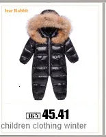 Children’s Winter Clothing Set – Baby Down Jacket Parka & Thick Snowsuit for Boys and Girls