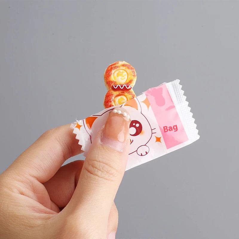 Resin Food Blind Box Model – 5/10/30/60pcs Creative Home & Kitchen Decoration Statues, Desktop Collectibles & Holiday Gifts for Kids
