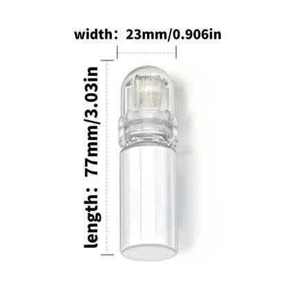 Hydra Roller 64-Pin Titanium Derma Needle – Reusable Skin Care Tool for Anti-Aging, Whitening & Serum Absorption